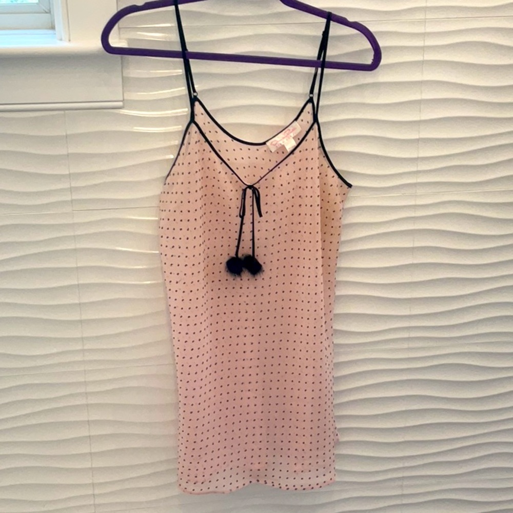 Sexy sheer like new Oscardela Renta short nightgown